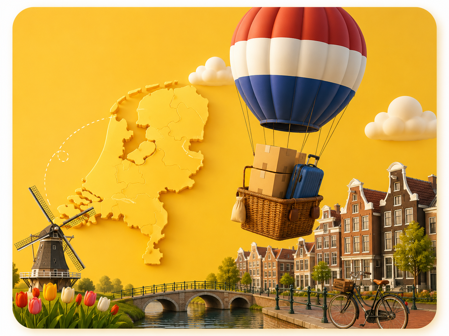 Transport door heel Nederland